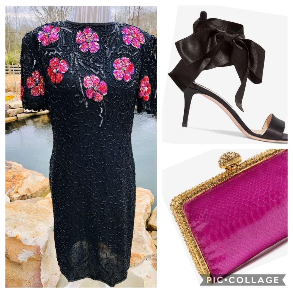 Vintage Sequin Dress